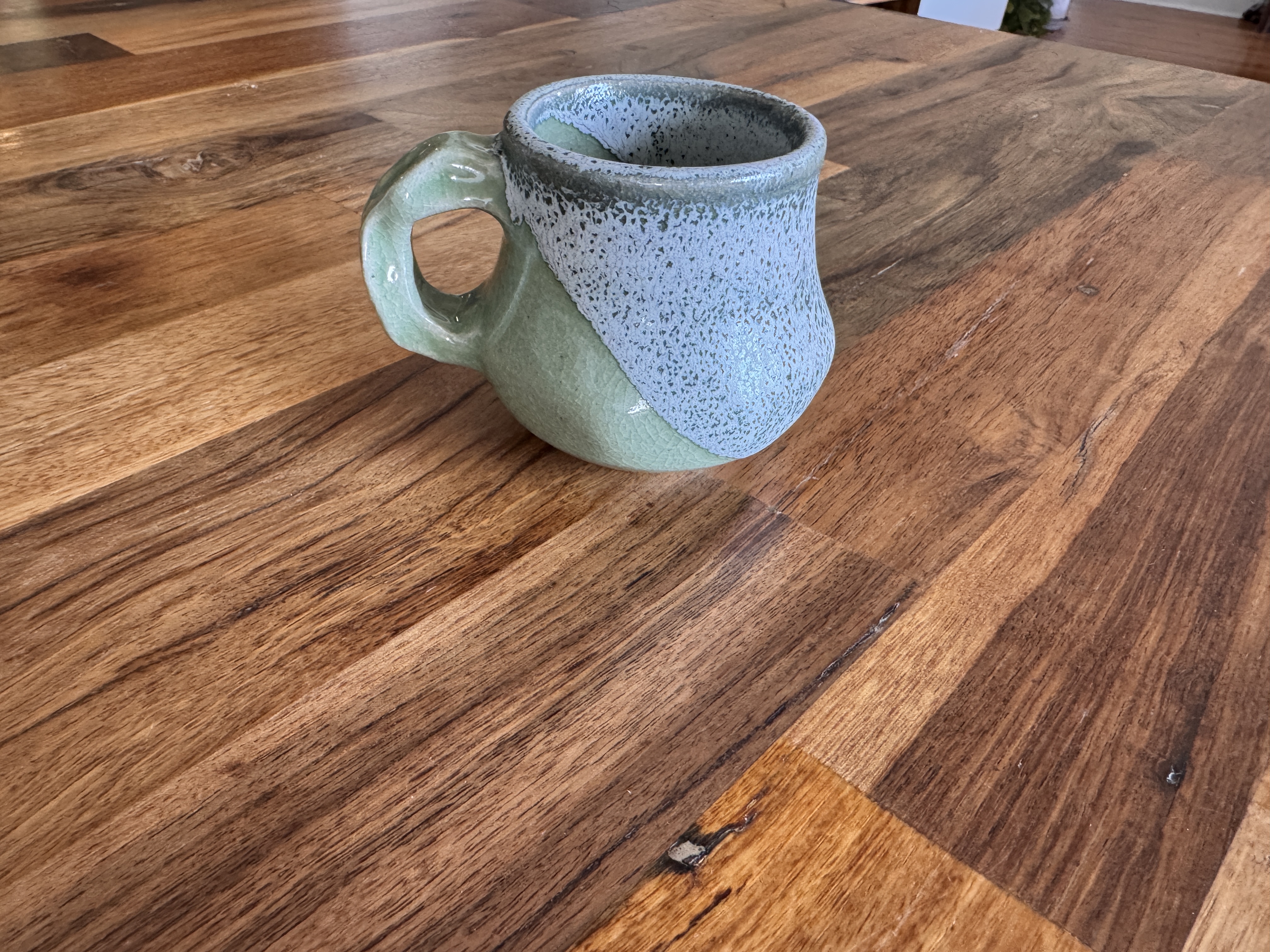 Green & White Mug — main shot