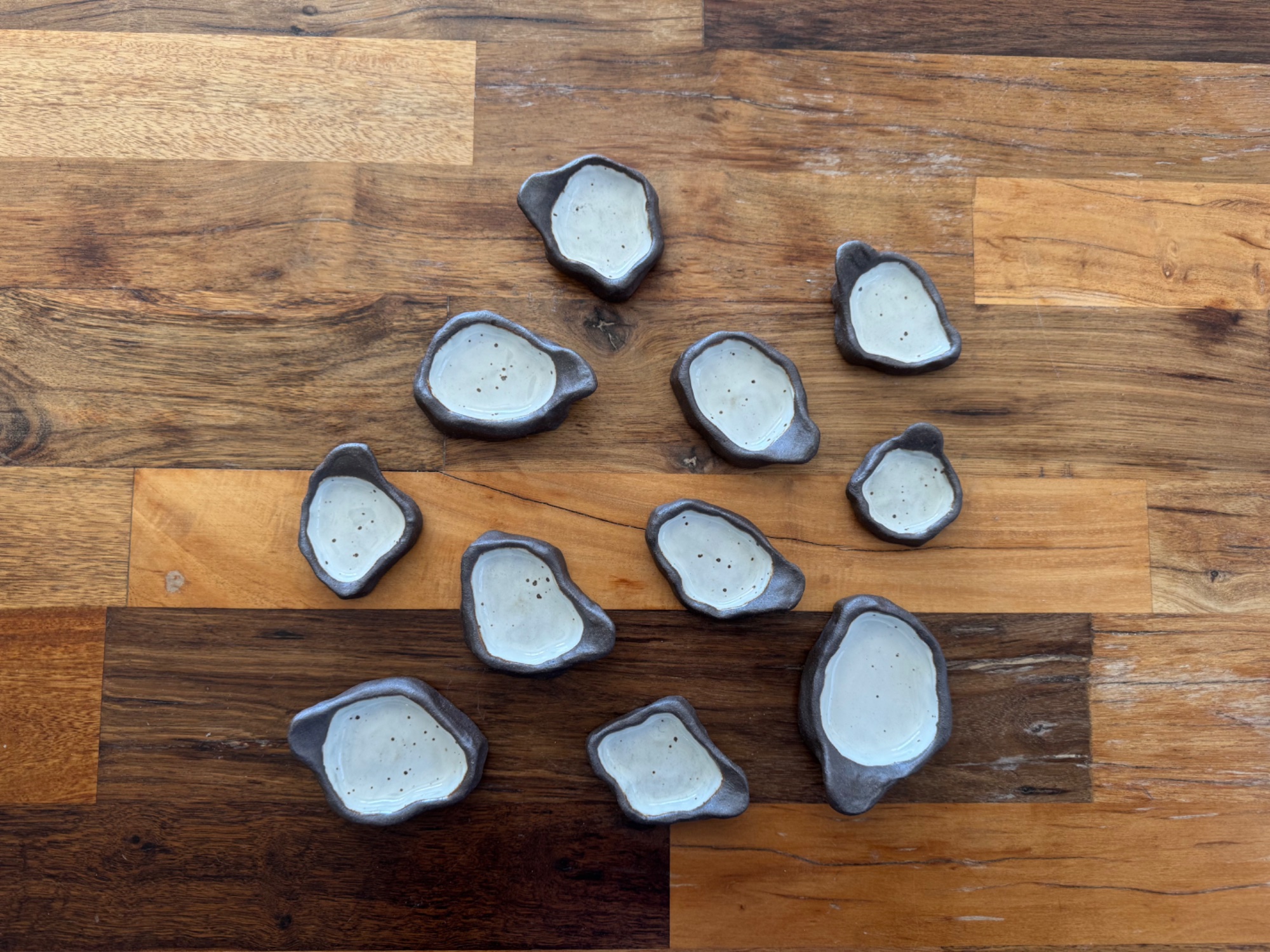 Salt dishes — group shot